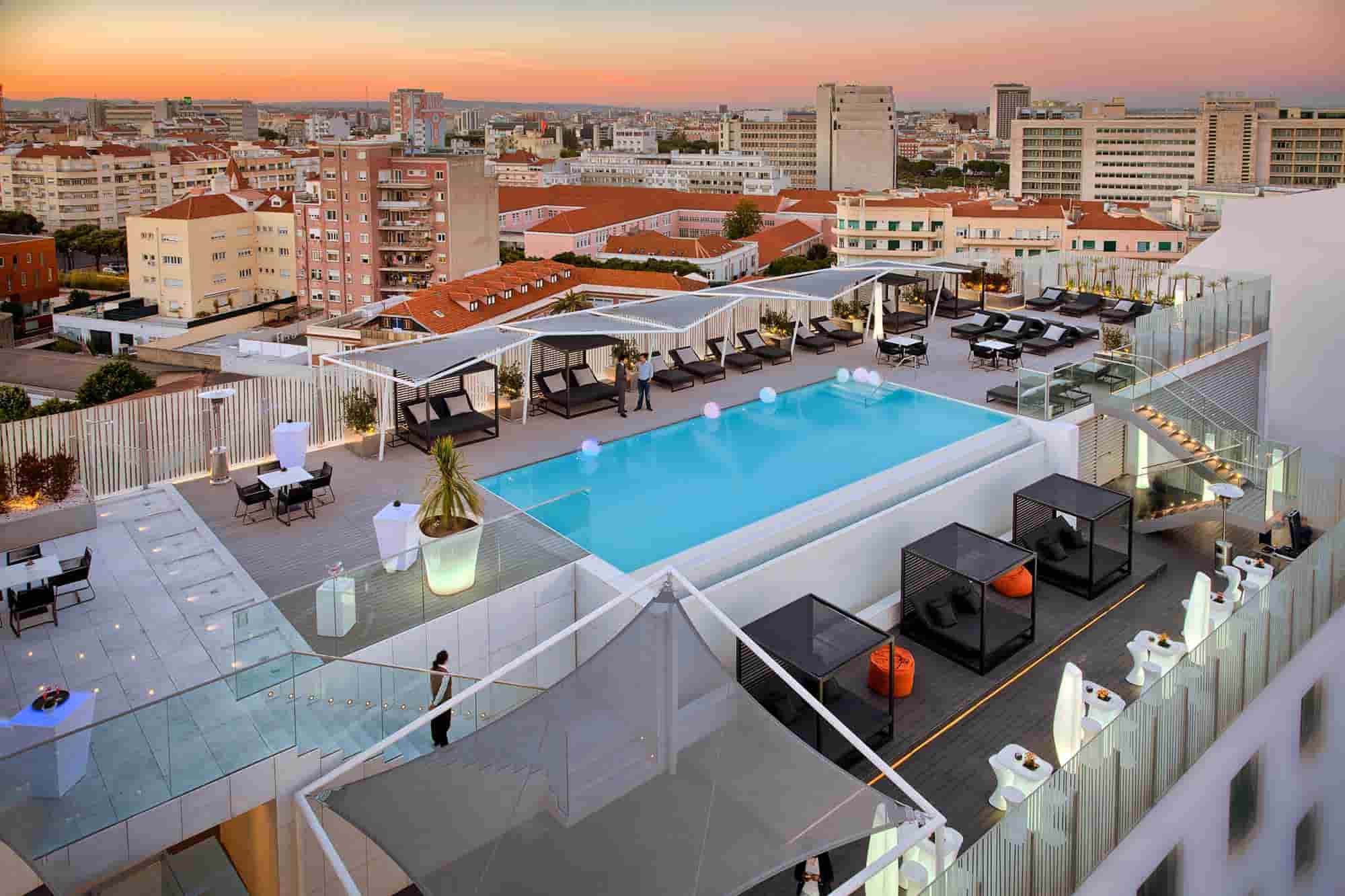 Schwimmbad - EPIC SANA Lisboa Hotel